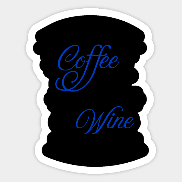 Give Me Coffee Funny Coffee Addict Gifts Sticker by TheOptimizedCreative